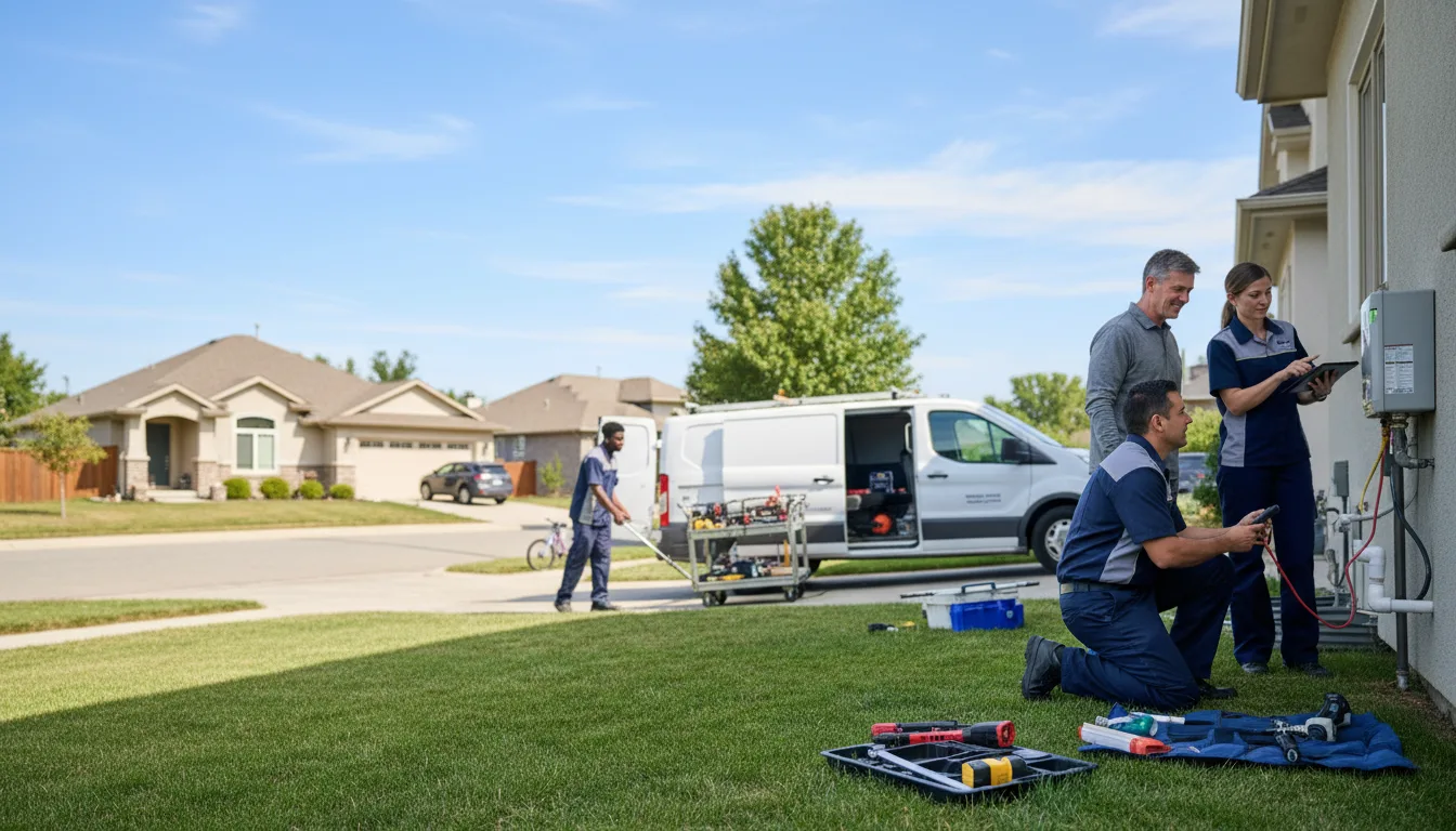 Tankless water heater service in Creston, WA